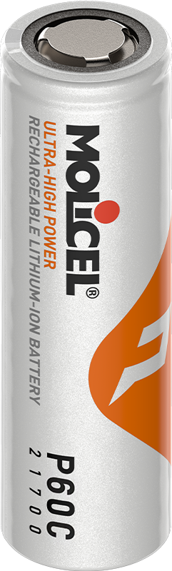 Molicel® Ultra-high Power Series Rechargeable Lithium-ion Battery - INR-21700-P60C